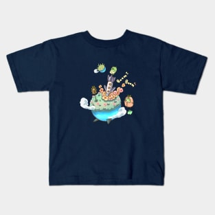 Flower bomb Kids T-Shirt